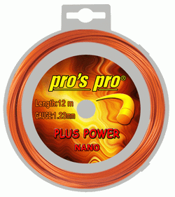 Теннисные струны Pro's Pro Plus Power (12 m) - белый