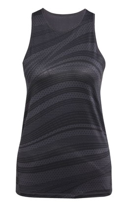 Женский топ теннисный Adidas Club Tennis Climacool Graphic Tank - черный