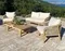 Комплект уличной мебели Ravona из массива акации, 2 кресла, столик