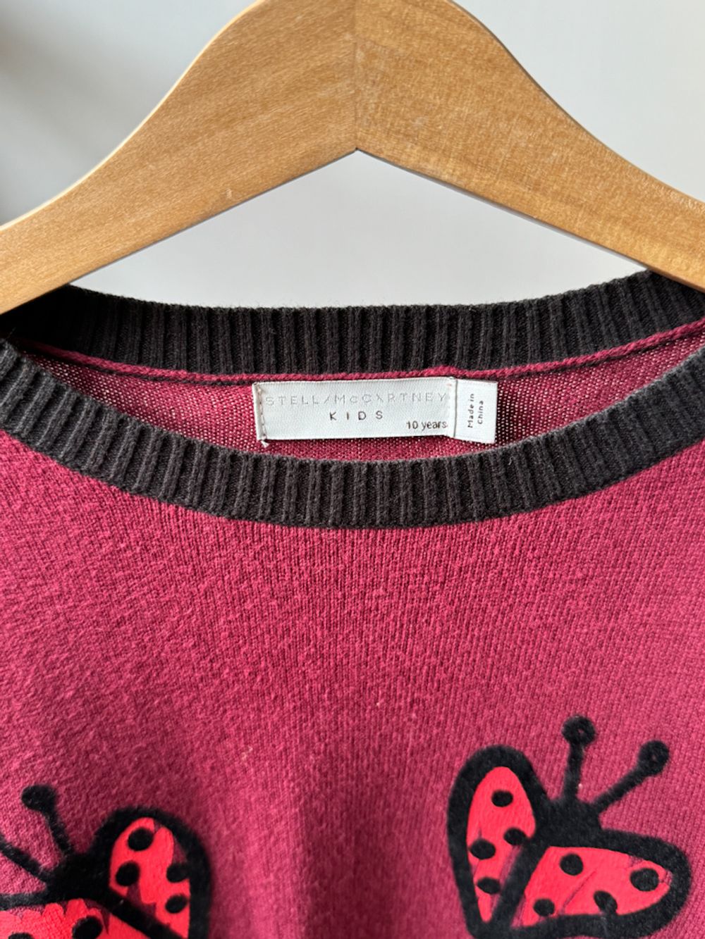 Джемпер из хлопка и шерсти Stella McCartney, 140