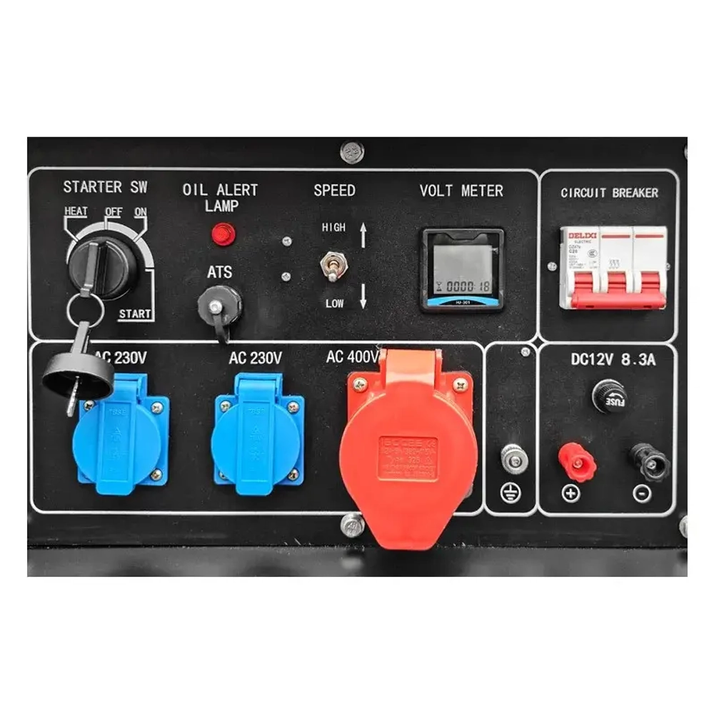 ТСС SDG 14000EH3A дизель генератор с блоком АВР ТСС АВР-С 14000D/230/400 100040/190095