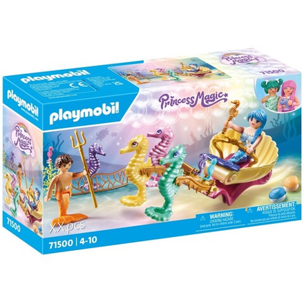 Playmobil - Принцесса Магия Подводные жители с каретой морского конька 71500 / артикул   71500  / GTIN 4008789715005
