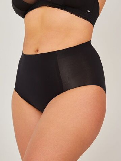 Высокие утягивающие трусики (Размер: S) (Цвет: черный)