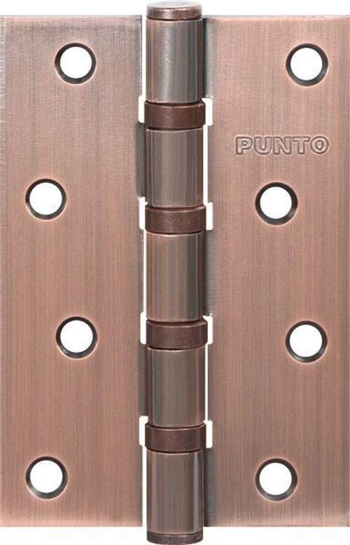 [ТОВАРА НЕТ В НАЛИЧИИ] Петля стальная врезная Пунто 4B 100*70*2.5 AC, цвет медь (гарантия - 1 месяц)