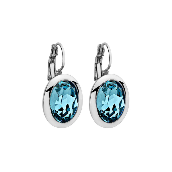 Серьги Qudo Tivola Aquamarine 303015 BL/S