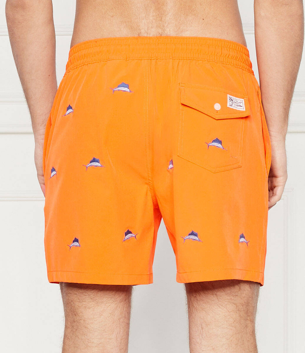 Шорты для плавания POLO RALPH LAUREN - оранжевый(710936079)
