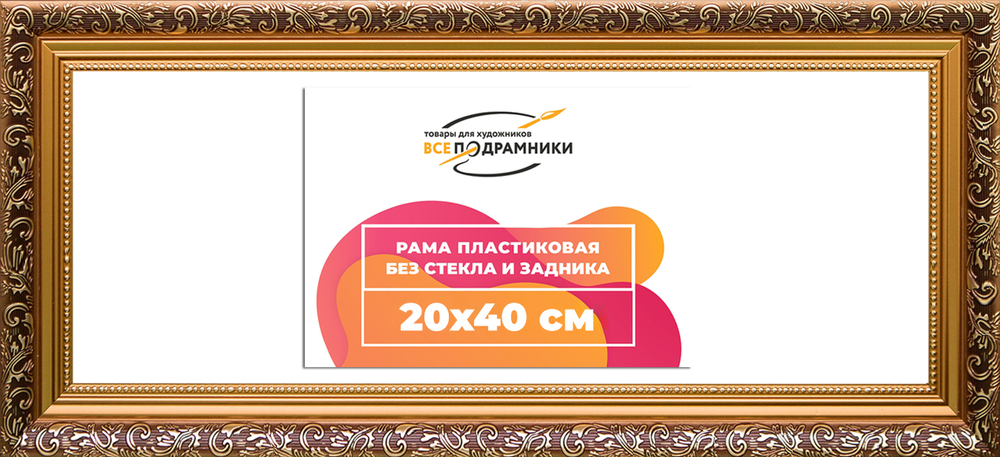 Рама 20x40 для картин и фотографий RP0154020-01(80011)