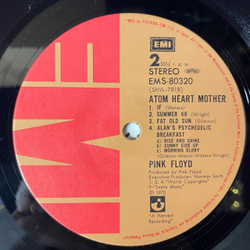 Винтажная виниловая пластинка LP Pink Floyd Atom Heart Mother (Япония 1974) (Без Оби)