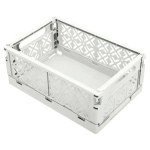 Ящик складной, 10,5 л., L, 334*250*155мм, белый, stocky