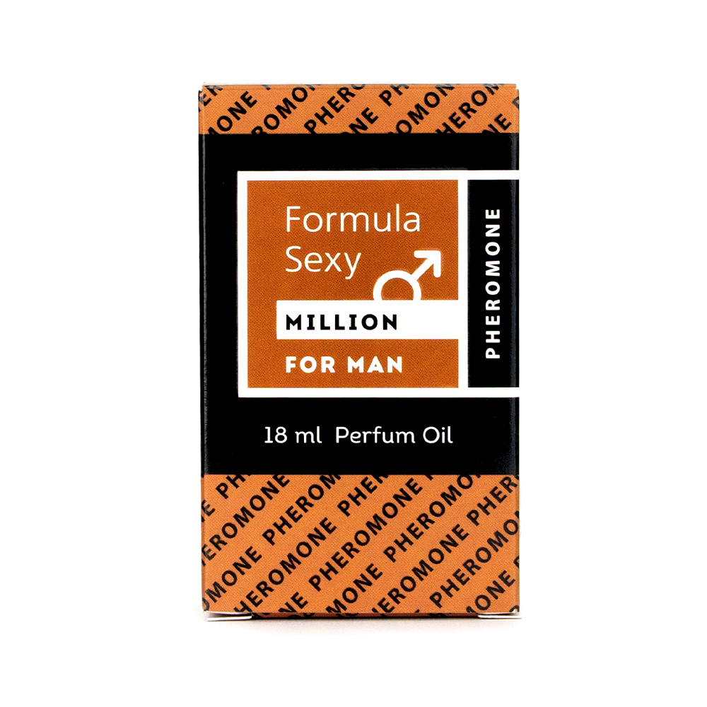 Парф.масло с феромонами для мужчин Formula Sexy "Million" - 18ml for men/24