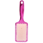 Расческа массажная зеркальная «Animals», принт девушки, микс 4 цвета, 7*23.5см, (блистер Ultramarine)