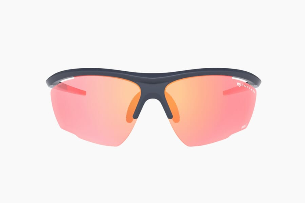 Спортивные очки Demetz Relief L / Matte Navy / Red Pink Photochromic Red Revo Cat.1 to 3