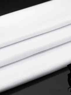 Ткань утяжка, белый 001