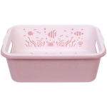 Дуршлаг пластиковый «SEGRETO» Аквариум 27*19*10см пыльная роза