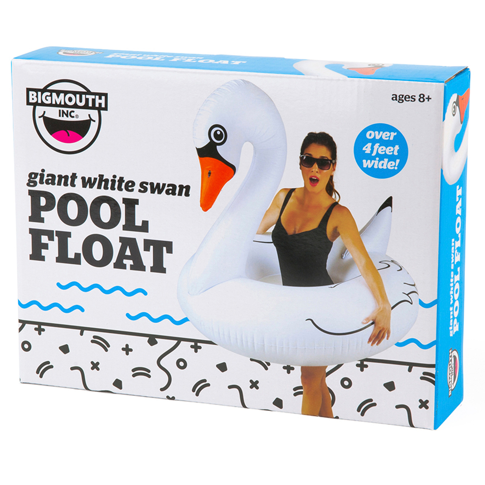 Круг надувной white swan