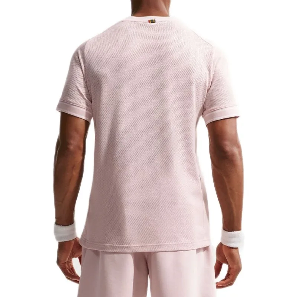 Мужская теннисная футболка Nike Court Heritage Tennis - silt red