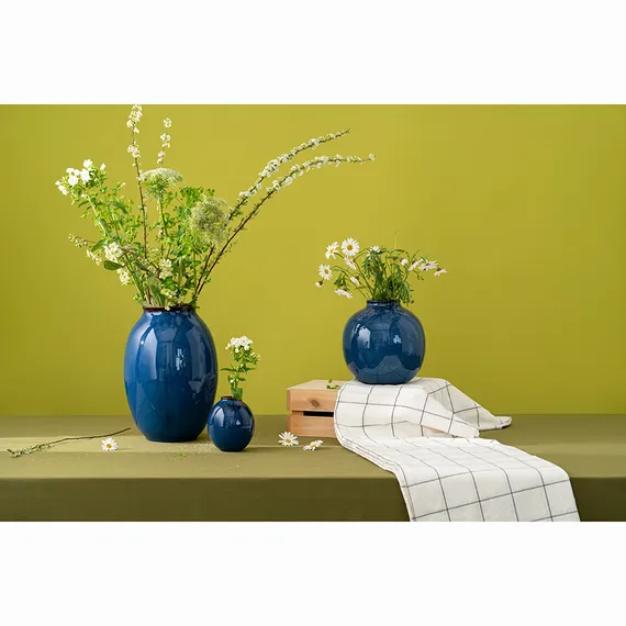 Ваза nature, 18 см, темно-синяя