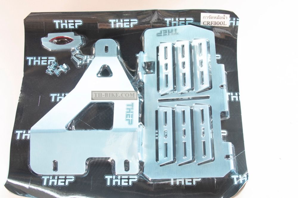 Radiator guard for Honda CRF300L THEP with side bracket reinforcement (2021-Up)