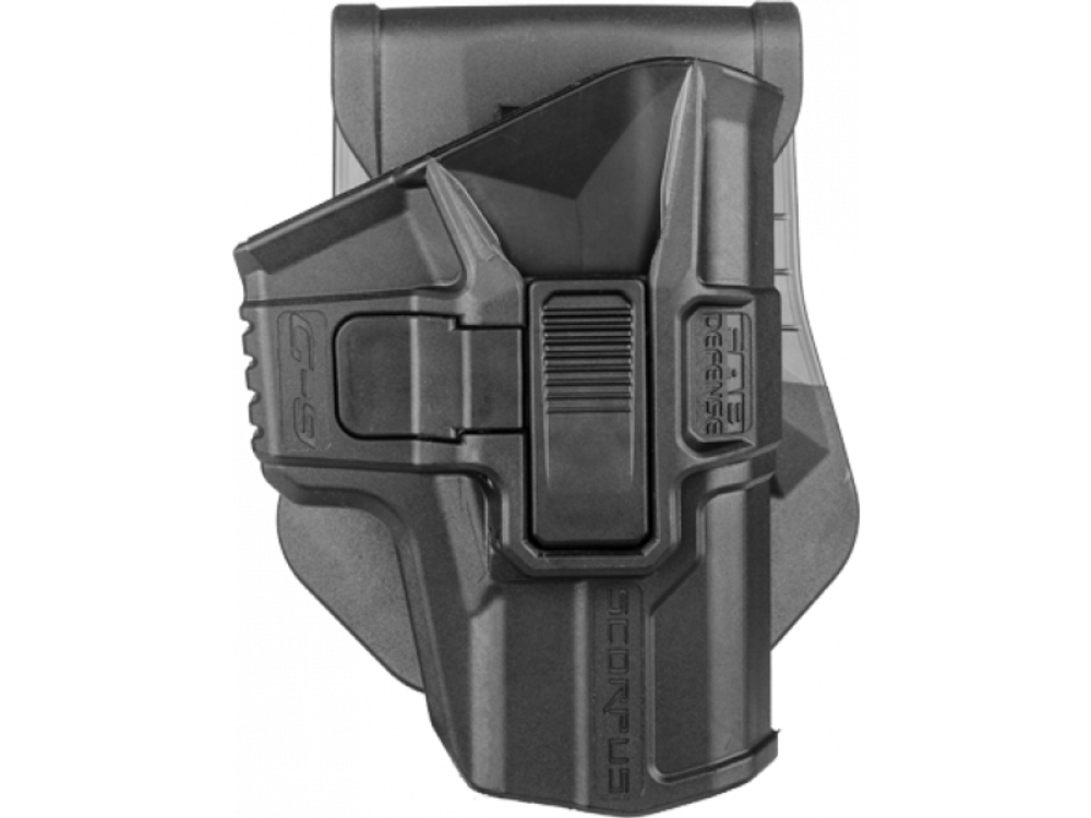 Кобура M24 с кнопкой для Glock 9 мм, черный, Fab Defense