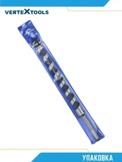 Сверло по дереву спиральное 22х350 мм Vertextools