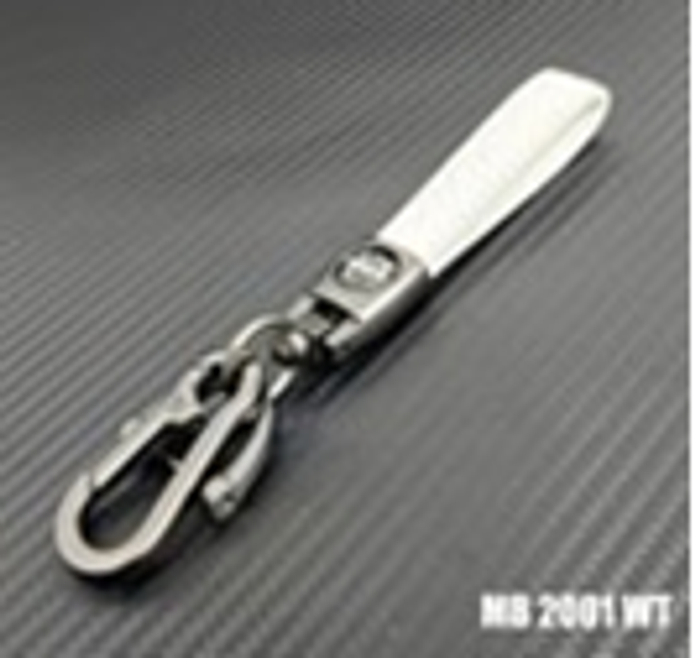 Брелок для ключей "Coolpart" MB-2001WT белый