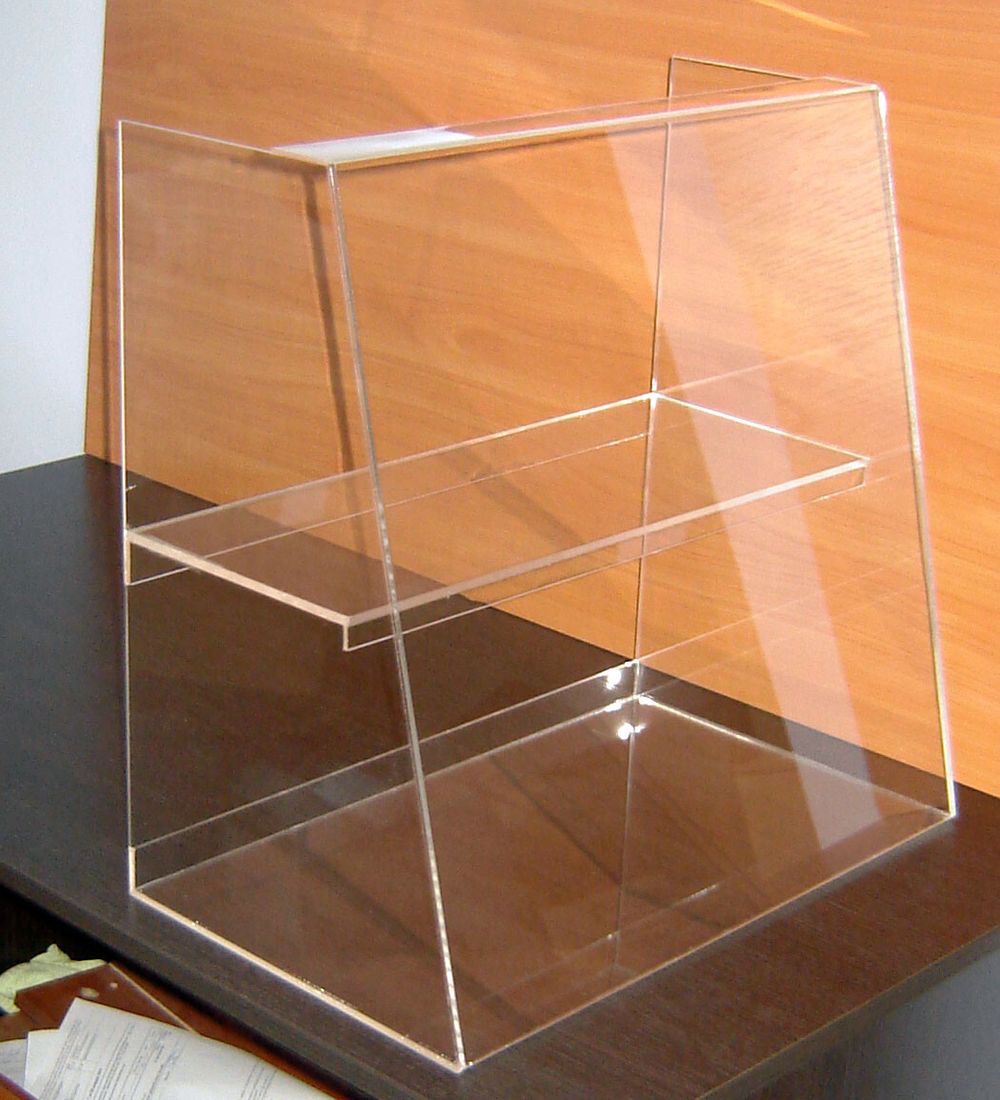 Витрина 500х300х500 2 полки