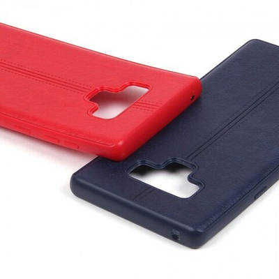 Панель из экокожи для Samsung Galaxy Note 9, 010498 Красный