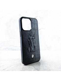 Чехол iPhone 15 - Euphoria Lawyer Themis CROC leather