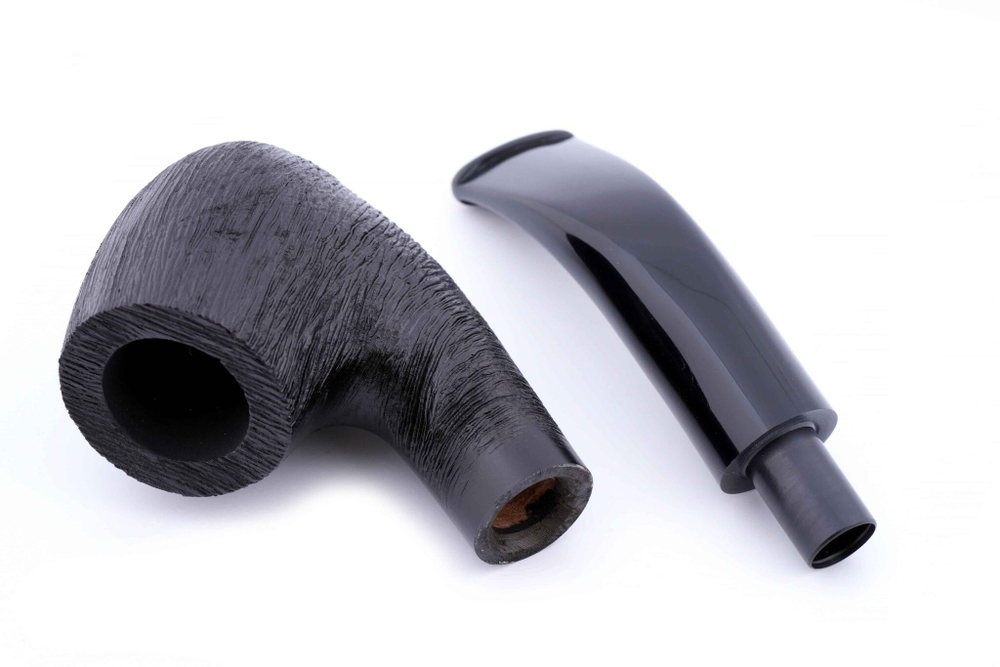 Трубка Barontini Raffaello Pettinata Black, Форма 118