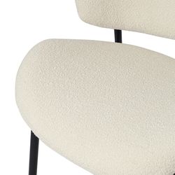 Стул Embrace, букле, молочный