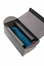 Синий фаллоимитатор Limba Flex L - 18,1 см. (Цвет: синий)