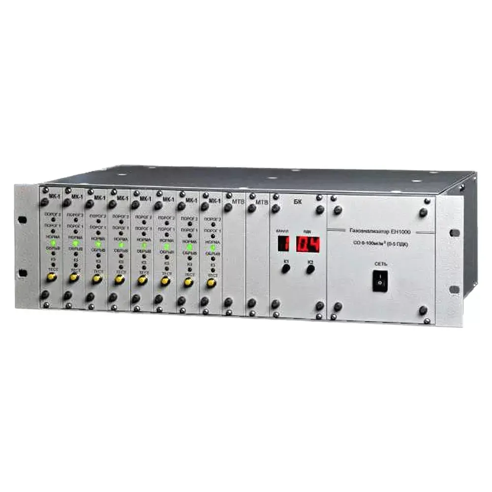 ЕН1000 газоанализатор многоканальный электрохимический стационарный