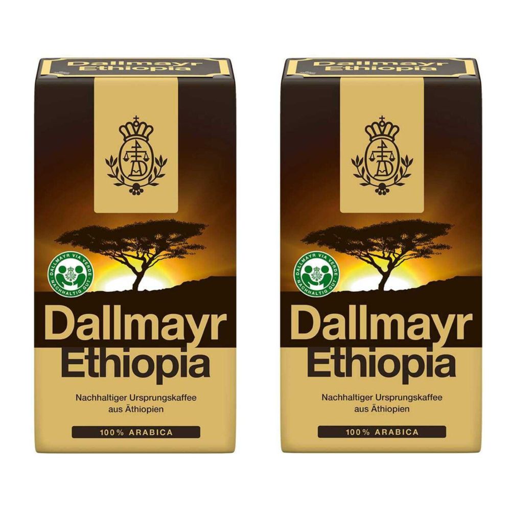 Кофе молотый Dallmayr Ethiopia 500 г, 2 шт