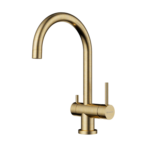 смеситель для кухни Omoikiri Yamada-AB-022 латунь/античная латунь