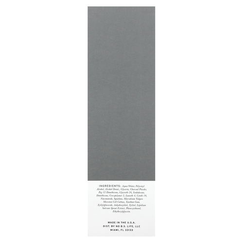 No BS Skincare, отшелушивающая маска для лица с древесным углем, детоксикация, 90 мл (3 жидк. унции)