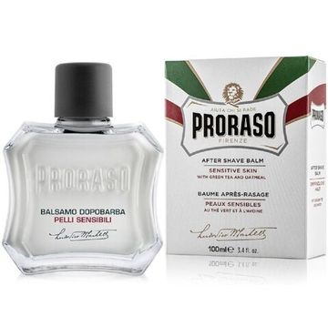 Бальзам после бритья Proraso, для чувствительной кожи, с зеленым чаем и овсом, 100 мл
