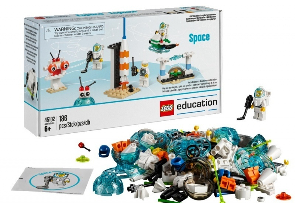 Lego 45102 Дополнительный набор StoryStarter "Развитие речи 2.0. Космос" и учебные материалы