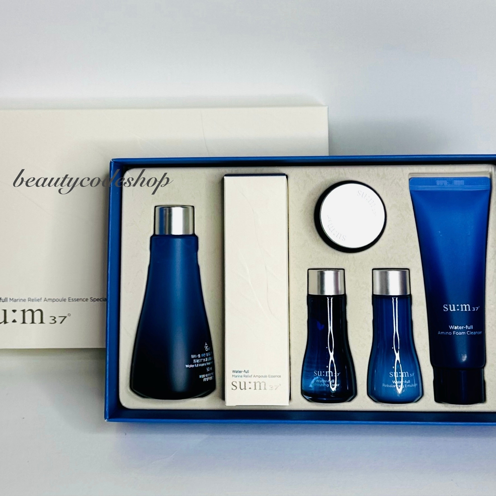 Ампульная эссенция увлажняющая SU:M 37 Water-Full Marine Relief Ampoule Essence 50 мл.