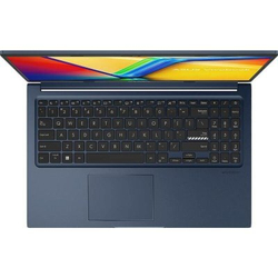 Ноутбук ASUS X1504VA-BQ006 15.6" FHD IPS 250N/i3-1315U/8Gb/256Gb SSD/UMA/Backlit/DOS/Quiet Blue 90NB10J1-M00BW0