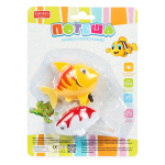 Набор игрушек для купания, заводн. блистер ZYK-K2618-10