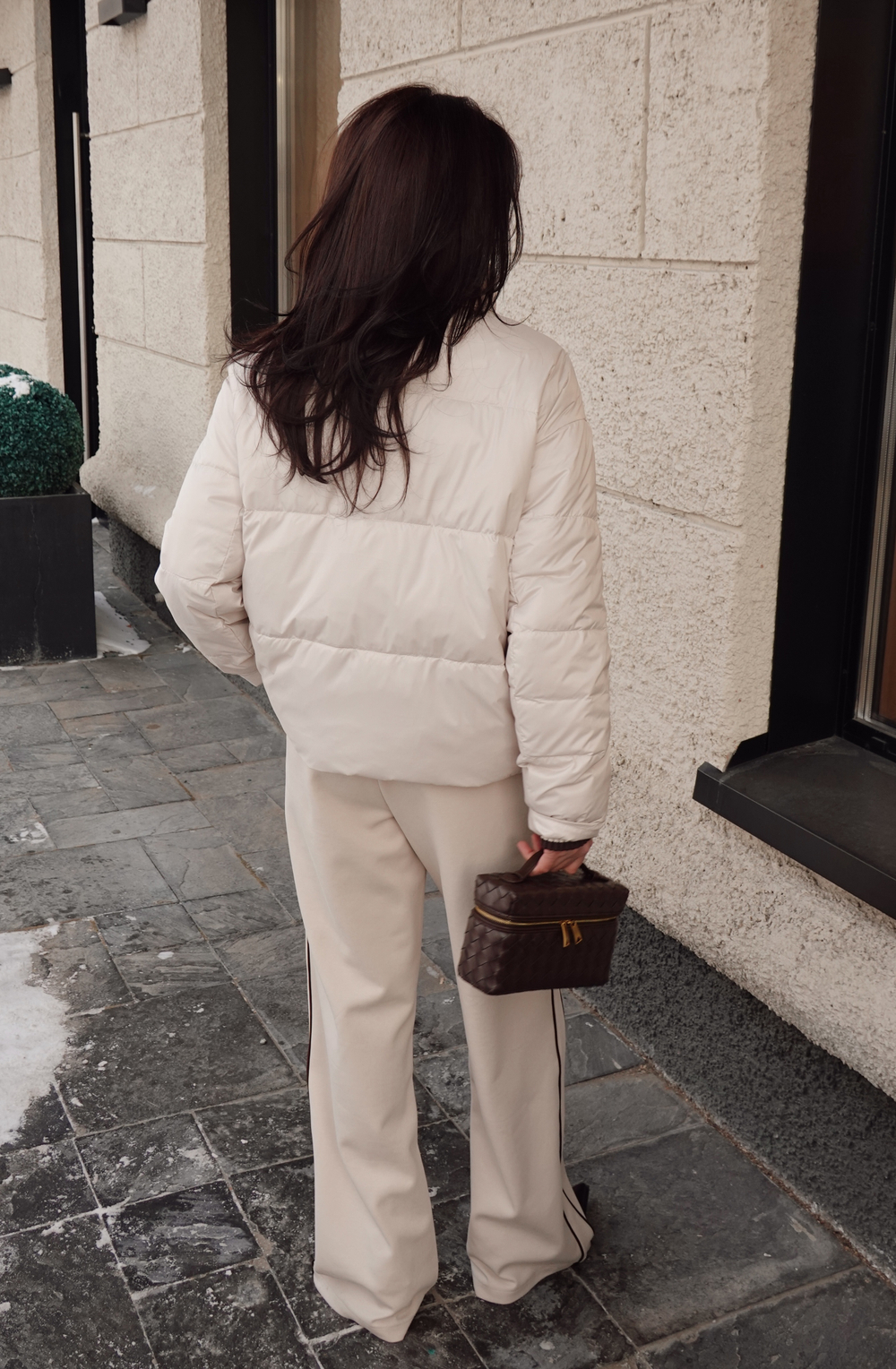 Куртка демисезонная с манишкой из трикотажа