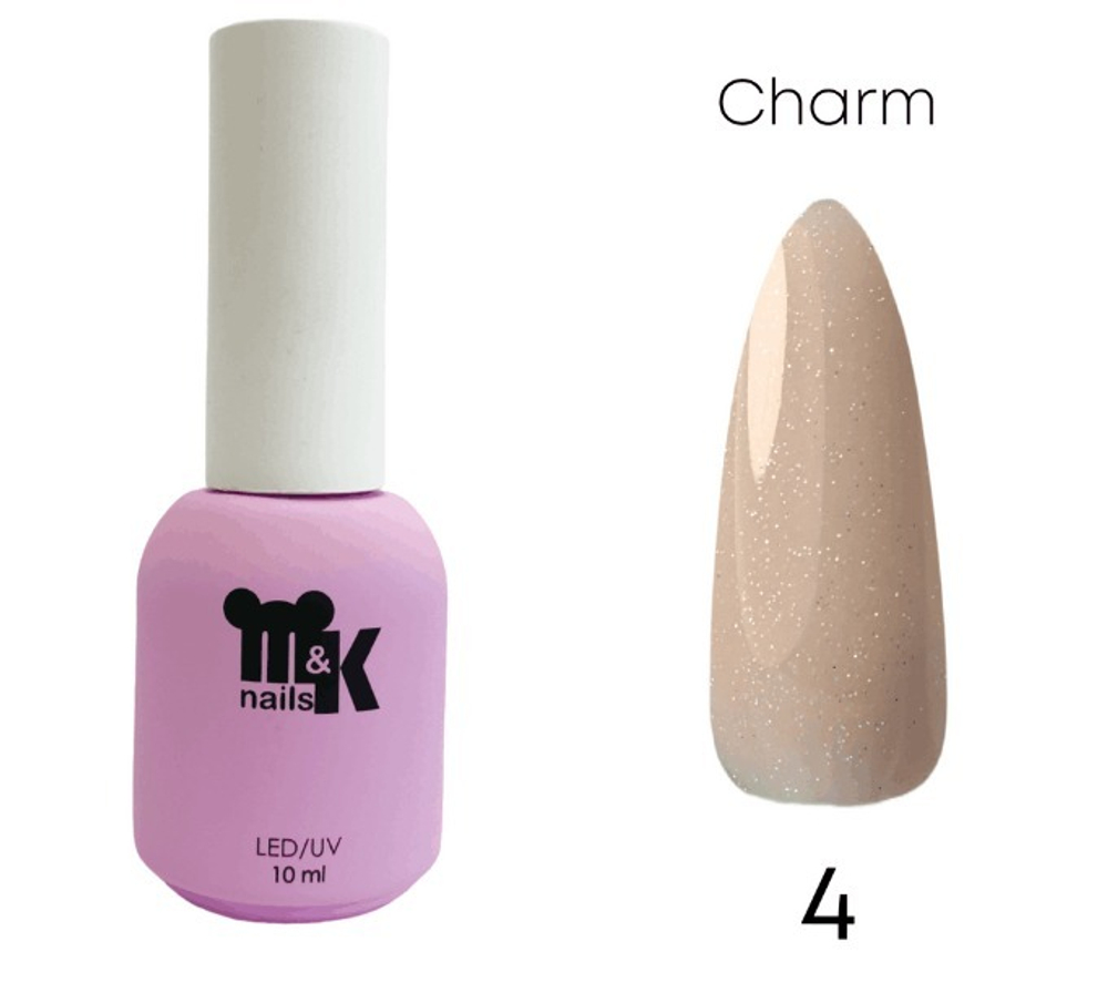 4 Гель-лак Charm M&K, 10мл