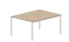 Составной стол Strike на 2 рабочих места 1180х1566х750мм (4 громмета)