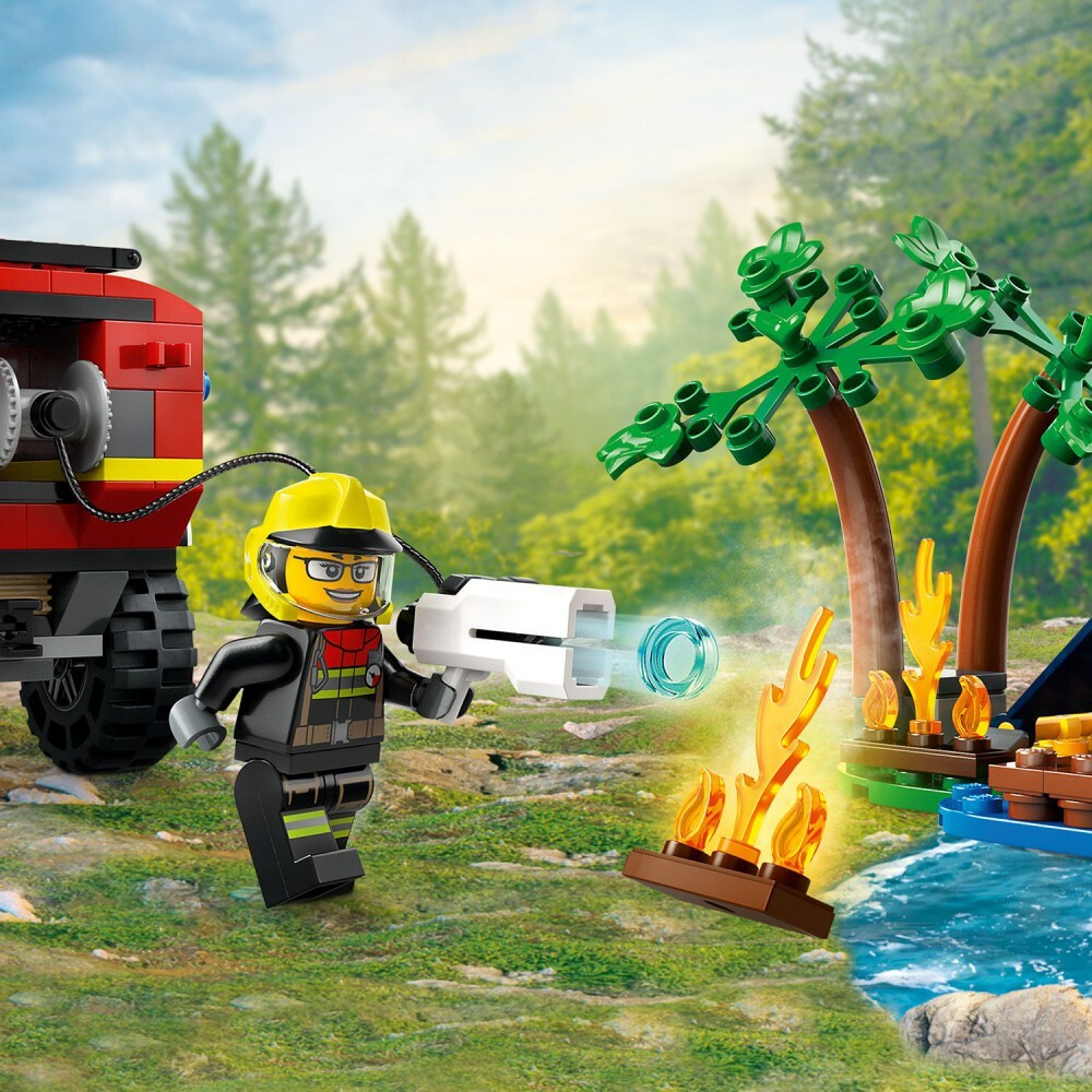 LEGO City — Внедорожная пожарная машина с лодкой 60412 / артикул   60412  / GTIN 5702017582948