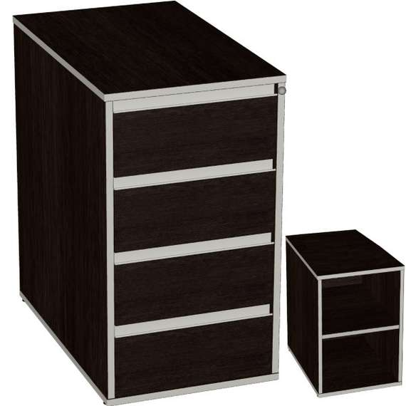 Тумба приставная (с полкой) V-3.4 426×700×750