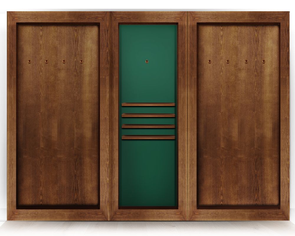 Киевница современная ясень мдф/шпон на 8 киев  (black-wood,Манчестер 70 yellow green)