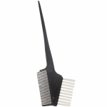 Расчёска - кисть для окрашивания, 20,5 × 7 см, цвет чёрный