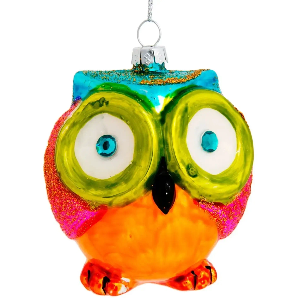 Украшение подвесное «Совёнок» 10x7x8см (арт.79068)