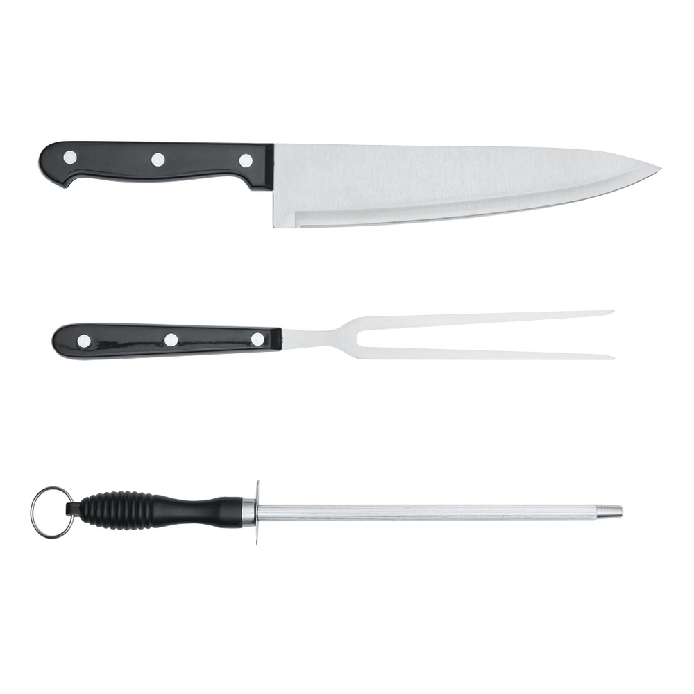 Комплект из нерж. стали состоящий из 3 частей CARVE