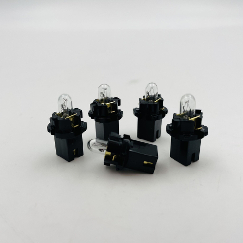 Лампа подсветки Т5 1.2W с патроном в панель приборов универсальная 5 шт